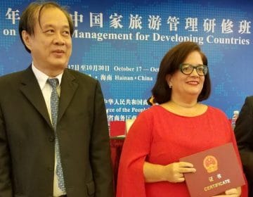 UNIBE participa en programa de Ayuda Turística Mundial de China 2019