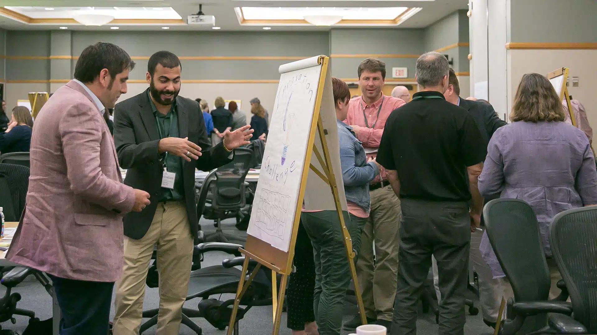 Ejecutivos en sesión del Unibe – Babson Executive Program en Boston