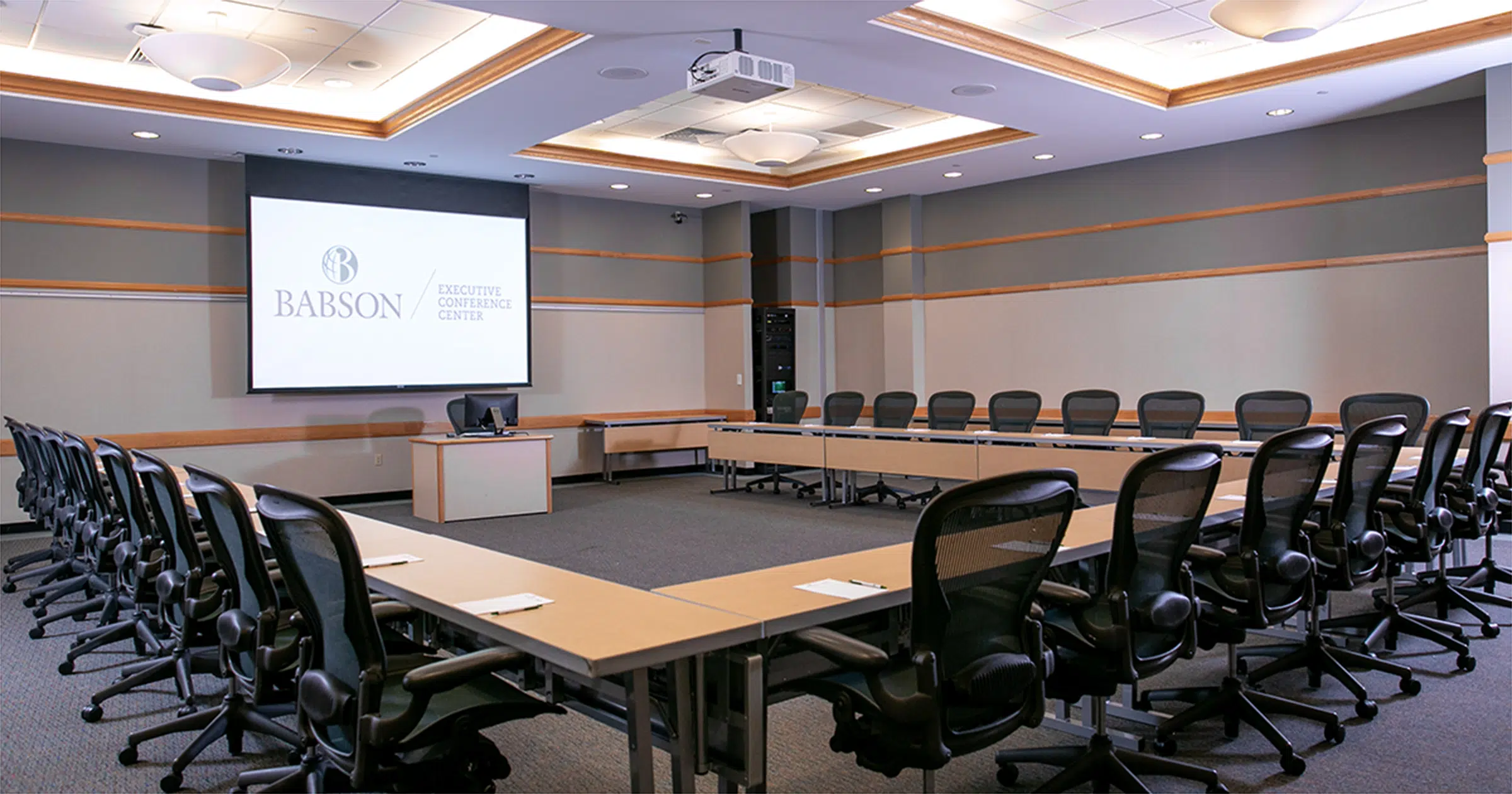 Sala de conferencias del Babson Executive Conference Center
